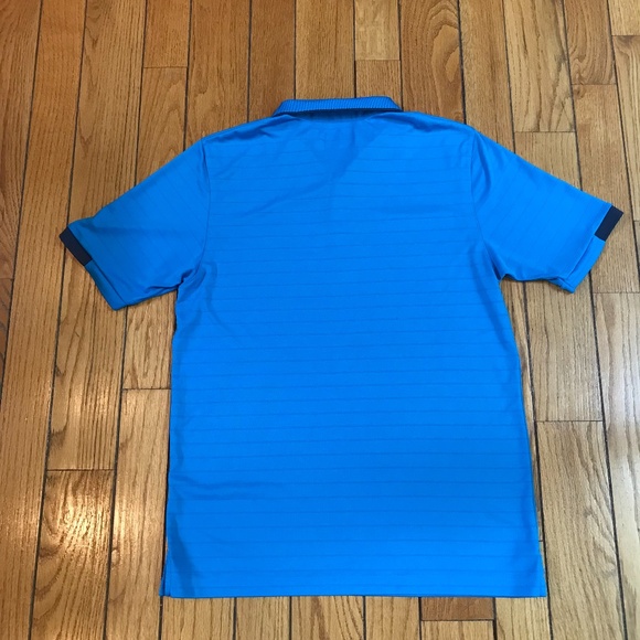 CALLAWAY MENS BLUE OPTI-DRY GOLF SHIRT - SIZE M - Picture 2 of 4